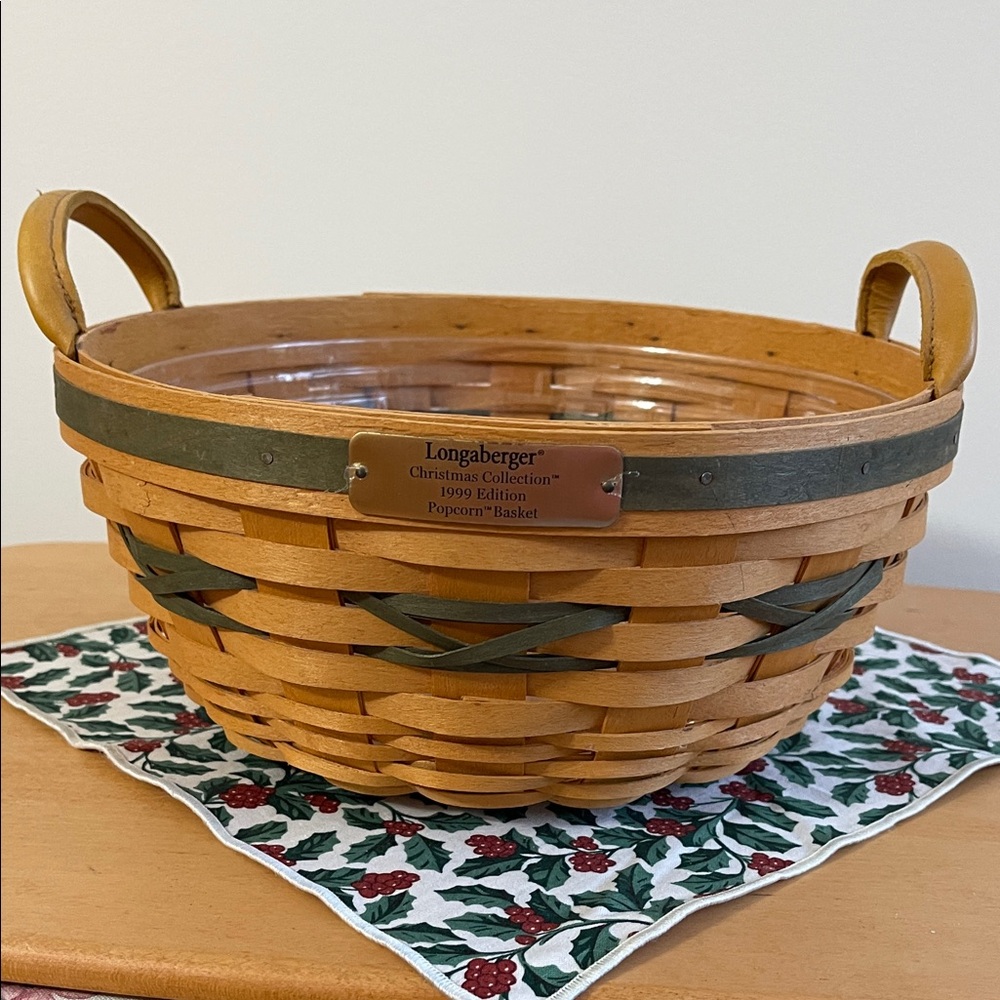 Longaberger Popcorn Basket Combo